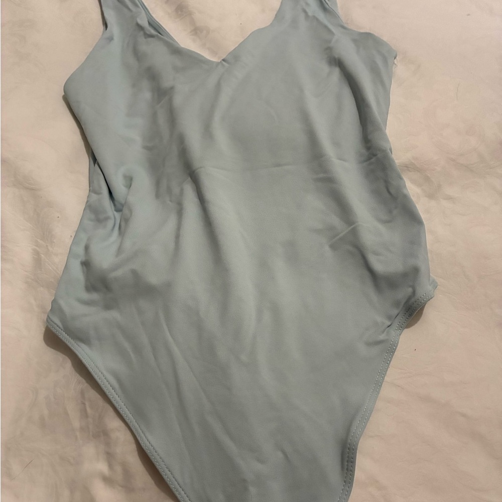 BUNDLE ITEM *Baby Blue One-Piece Bodysuit